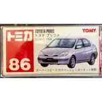 TOMICA 多美 NO.86 86 TOYOTA 豐田 PRIUS 模型車 模型