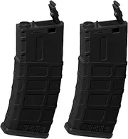 EMERBU Gel Ball Blaster Magazine for AR Series Platform(2pcs)(Black)