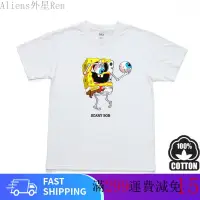 在飛比找蝦皮購物優惠-“SCARY Bob”tee SpongeBob Squar