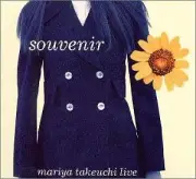 CD City Pop MARIYA TAKEUCHI Souvenir Mariya Takeuchi Live Japan