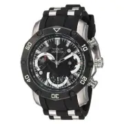 Invicta 22797 Men's Pro Diver Black Polyurethane Band Quartz Analog Watch