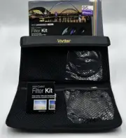 Vivitar VIV-FK3-95 Filter Kit 95mm UV/CPL/FLD, 2 Piece & Wallet NIB