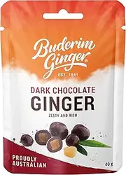 Buderim Ginger Snack Pack Dark Choc Ginger 40g