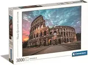 [Clementoni] 33548 - Collection - Colosseum Sunrise 3000 Pieces - Jigsaw Puzzle 3000 Pieces, Jigsaw Puzzle for Adults, Made in Italy, Horizontal