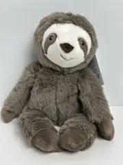 RARE HTF NEW NWT Carters Brown Sloth Plush Baby Toy Stuffed Animal Sealed 67500