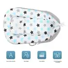 Portable Baby Nest Lounger Pod Cot Bed Bassinet Crib Star Pattern AU Stock