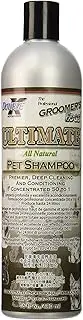 Groomer's Edge Ultimate Pet Shampoo | Deep Cleans and Conditions Dogs, Cats, Puppies, Kittens, Horses, Cattle | 16 Ounce Bottle