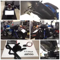 在飛比找蝦皮商城精選優惠-小梁部品 YAMAHA MT07 後牌架 短牌架 鬍鬚牌 永