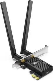 TP-Link AX3000 Wi-Fi 6 PCIe Adapter w/ Bluetooth 5.2, WPA3 (Archer TX55E)