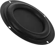 Kichvoe Bass Speaker Passive Radiator Diaphragm Rubber Vibration Plate for Subwoofer Replacement Powerful Bass Performance Easy Setup Durable Construction for Audio Systems