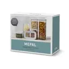 NEW MEPAL MODULA 5 PIECE STORAGE BOX SET Container Pantry Stackable