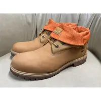 在飛比找蝦皮購物優惠-US12 30cm Timberland 反摺靴男款小麥黃磨