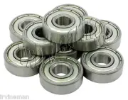10 ABEC-5 Ball Bearing 5x8x2.5 Ceramic Stainless 5x8 mm