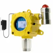 Hydrogen Cyanide HCN Detector Remote Control Fixed HCN Gas Leak Monitor 0-50ppm