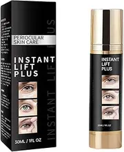 Linjinx Nourishing Eye Cream for Women Lightweight Hydrating Formula Brightens Dark Circles Smooth Texture 30ML Black One Size