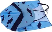 [Ipetboom] Boy's Dolphins Boys and Girls Leisure Hat Breathable and Comfortable Outdoor Cap Blue