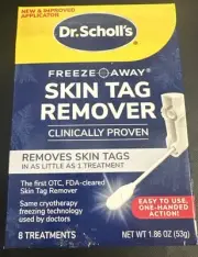 Dr. Scholl'S Freeze Away Skin Tag Remover, 8 Treatment, Clinically Proven NEW