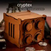 Your Own Safe Wooden Decryption Box Puzzle Building Blocks Toy Puzzle PiggyBank