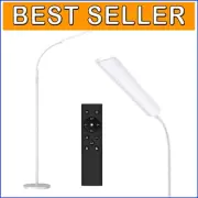 Modern 15W Touch Control Floor Lamp - Bright Adjustable Reading Light with Timer