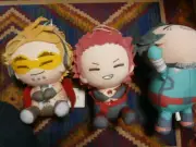 My Hero Academia Lot 3 Eijiro Kirishima hawks Big Pofutto Plush Izuku Midoriya