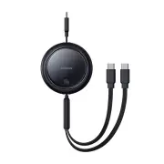 Baseus Bright Mirror Series 100W Type-C to C+C Cable Fast Charging Data Transmission Copper Core Line 1M Long for iPhone