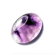 16.26cts NICE TRAPICHE AMETHYST CABOCHON 23 x 17 x 5mm INDIA # 18