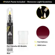 Touch Up Paint For Yamaha All Models 5032M Red With Polish Paste
