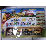 《艾倫STORE》MUSICAL FUNNY TRAIN SET 軌道卡通車系列 玩具車 小火車 軌道車 安全玩具 出清