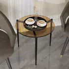 Unparalleled Glass End Table Living Room Bedroom Sofa End Side Coffee Table Desk