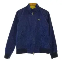 在飛比找蝦皮購物優惠-Fred perry 點點風衣外套 兩面穿 雙面穿 風衣外套