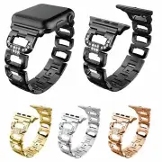 Bling Watch Strap For Apple Watch Band 49mm Ultra 41mm 45 40 44mm Metal Bracelet