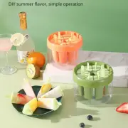 Plastic Ice Cream Mold DIY Dessert Popsicle Mould Tray Ice Cube Maker Tool