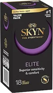 SKYN® Elite Ultra-Thin Condoms 18 Pack