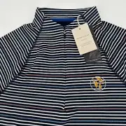 Peter Millar Shirt Womens Medium Long Sleeve Quarter Zip Pullover Quail Hollow