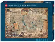 2000 Pieces Jigsaw puzzle " Heye "Pirate World "NEW Sealed/29847/