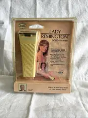 Vintage Lady Remington Corded Shaver NIP with Plug & Case WER-3700BP