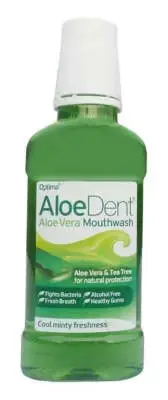 Aloe Dent Mouthwash Alcohol Free Aloe Vera & Tea Tree 250ml