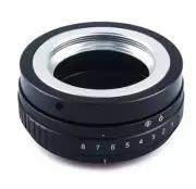 Lens TILT Adapter for M42 Screw Mount Lens to EF-M Mount Camera M50 M200 M100 M3