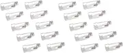 Binxind 100Pcs Pins Lapel Pins Safety Pin 15mm for DIY Brooch Pins/Badges or Any Other Craft Projects