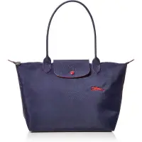 在飛比找蝦皮購物優惠-LONGCHAMP LE PLIAGE CLUB系列刺繡長把