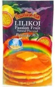 Hawaiian Sun Lilikoi Passion Fruit Pancake Mix 6 oz.