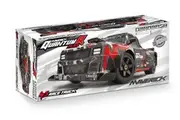Maverick QuantumR Flux 4S 1/8 4WD Race Truck - Grey/Red [150313]