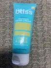 BLISS Cloud 9 Nourishing Hand Cream Lemon & Sage & Shea Butter 3.4 Fl Oz NEW