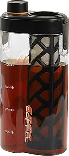 Cold Brew Coffee Makers, Iced Coffee Maker, Bottle Leak-Proof Sealing 350 Mesh Fine Filter Portable for Tea Home Travel Outdoor Camping Flavored Drinks