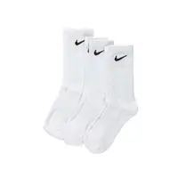在飛比找PChome24h購物優惠-Nike 小腿襪 薄 白 襪子 配件 運動配件 兩組 SX7