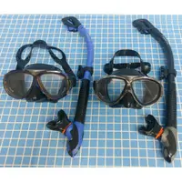 在飛比找蝦皮購物優惠-RongFei 潛水 浮潛矽膠蛙鏡＋矽膠乾式呼吸管 台灣製造
