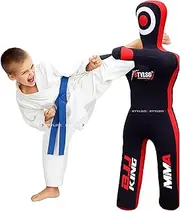 Stylso Kids Wrestling Dummy Boys Grappling Dummies - Jiu Jitsu Dummy BJJ Dummy Judo Karate Fighting Buddy for Children Youth Training Practice - Un-Filled - Sizes: 100 cm / 120 cm