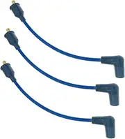 3PCS 18-5227-1 9" Marine 7MM Spark Plug Wire Lead for Mercury/Mariner Mercury 84-813715A1
