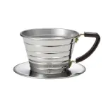 【KALITA】日本 155系列 不鏽鋼蛋糕型手沖濾杯(不鏽鋼 濾杯)