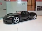 Porsche Carrera GT Spyder Black 2004 2006 Motormax 1:24 Scale Diecast Model Car